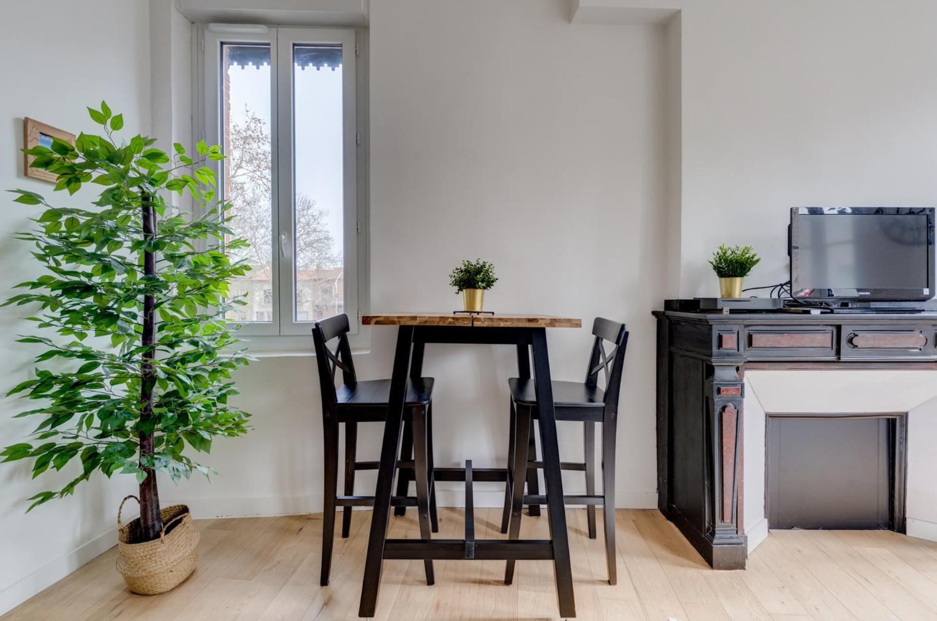 Studio Chic Et Lumineux, Garage, Wifi, Clim Toulouse Eksteriør bilde